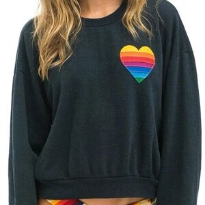 Aviator Nation
Rainbow Heart Stitch
Almost new
L